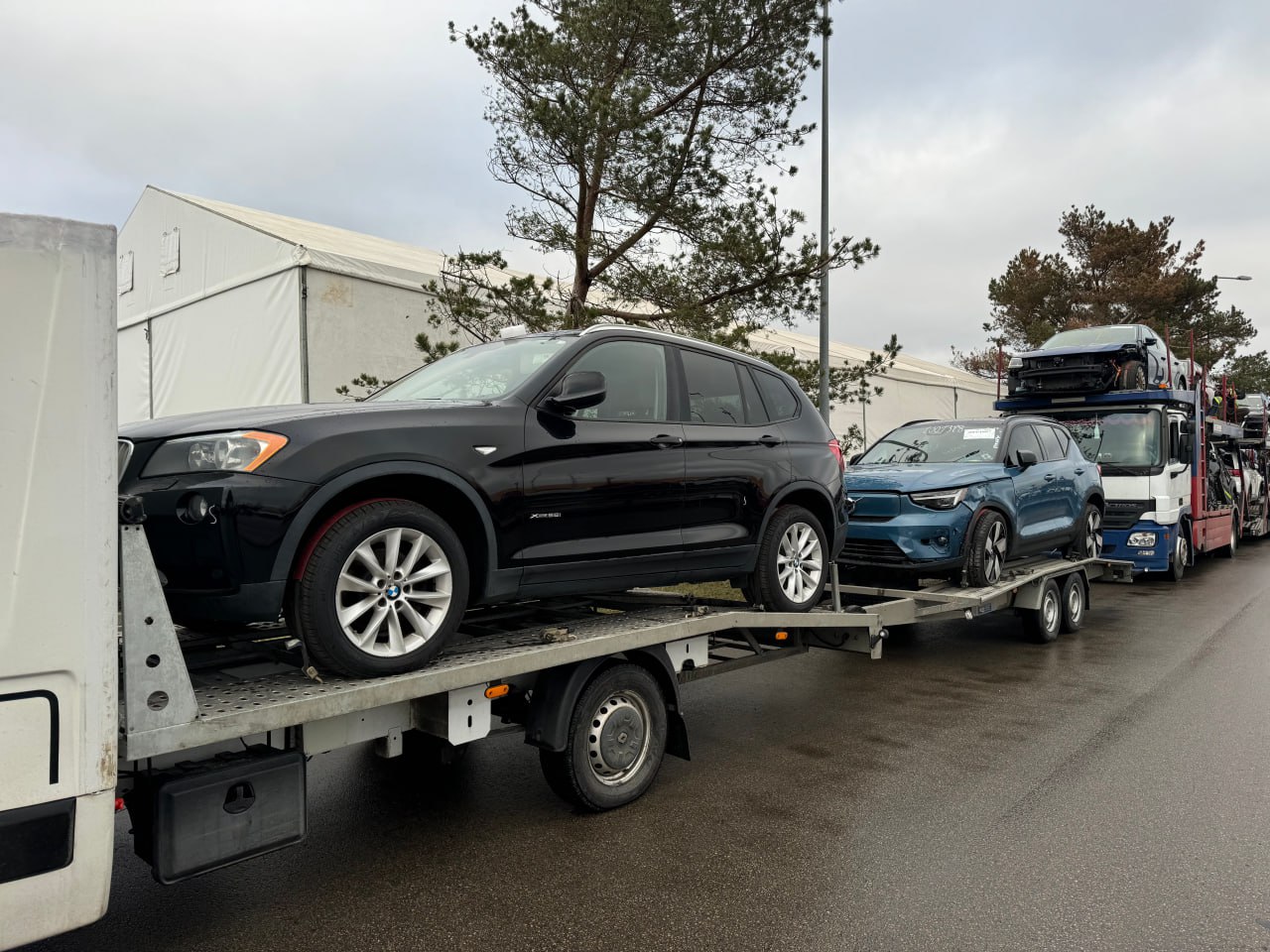 Евакуатор — перевезення авто